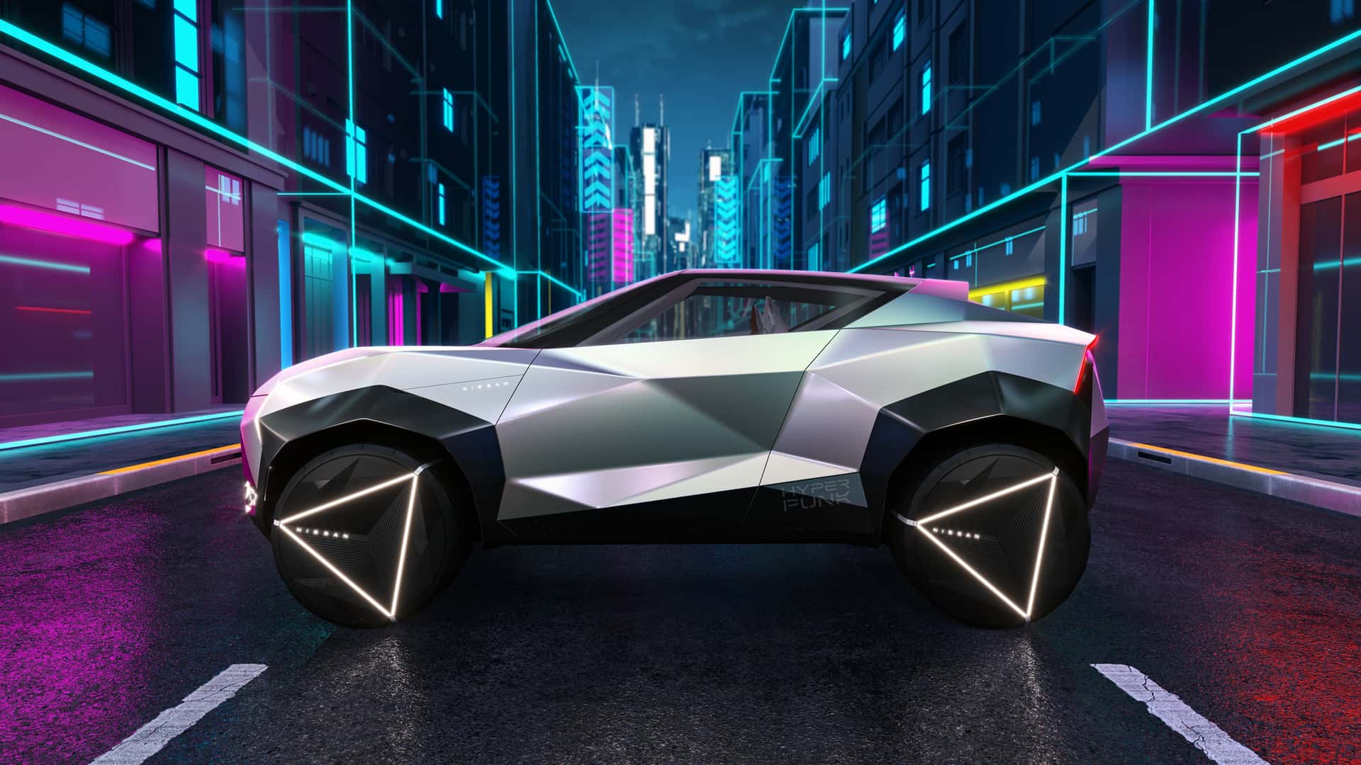 nissan’s hyper punk concept is a two-door crossover for online influencers