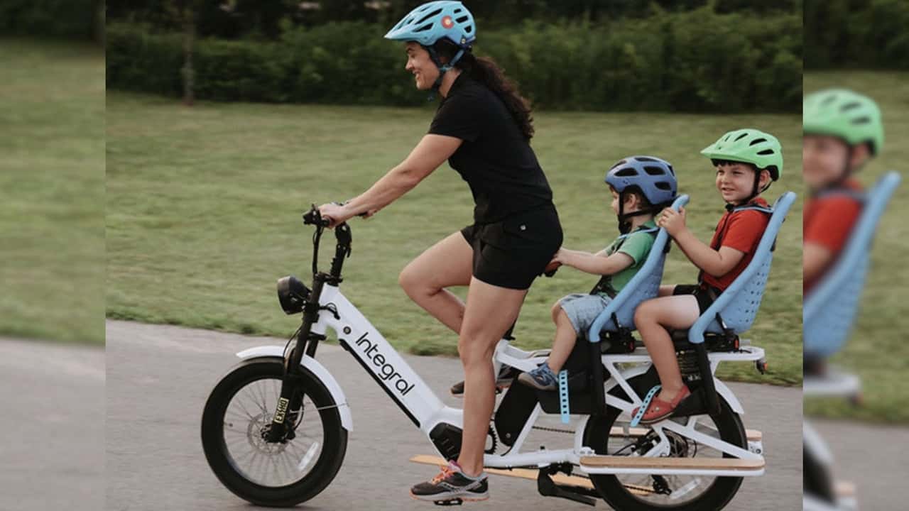 new maven cargo e-bike is designed for women and shorter riders