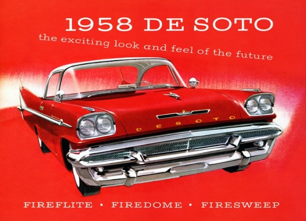 1958 De Soto, 1950s Cars, advertising campaign, Desoto, old car