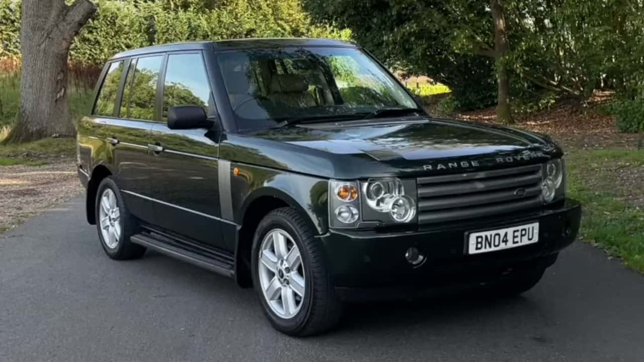 Queen Elizabeth II’s 2004 Land Rover Range Rover is up for auction. 