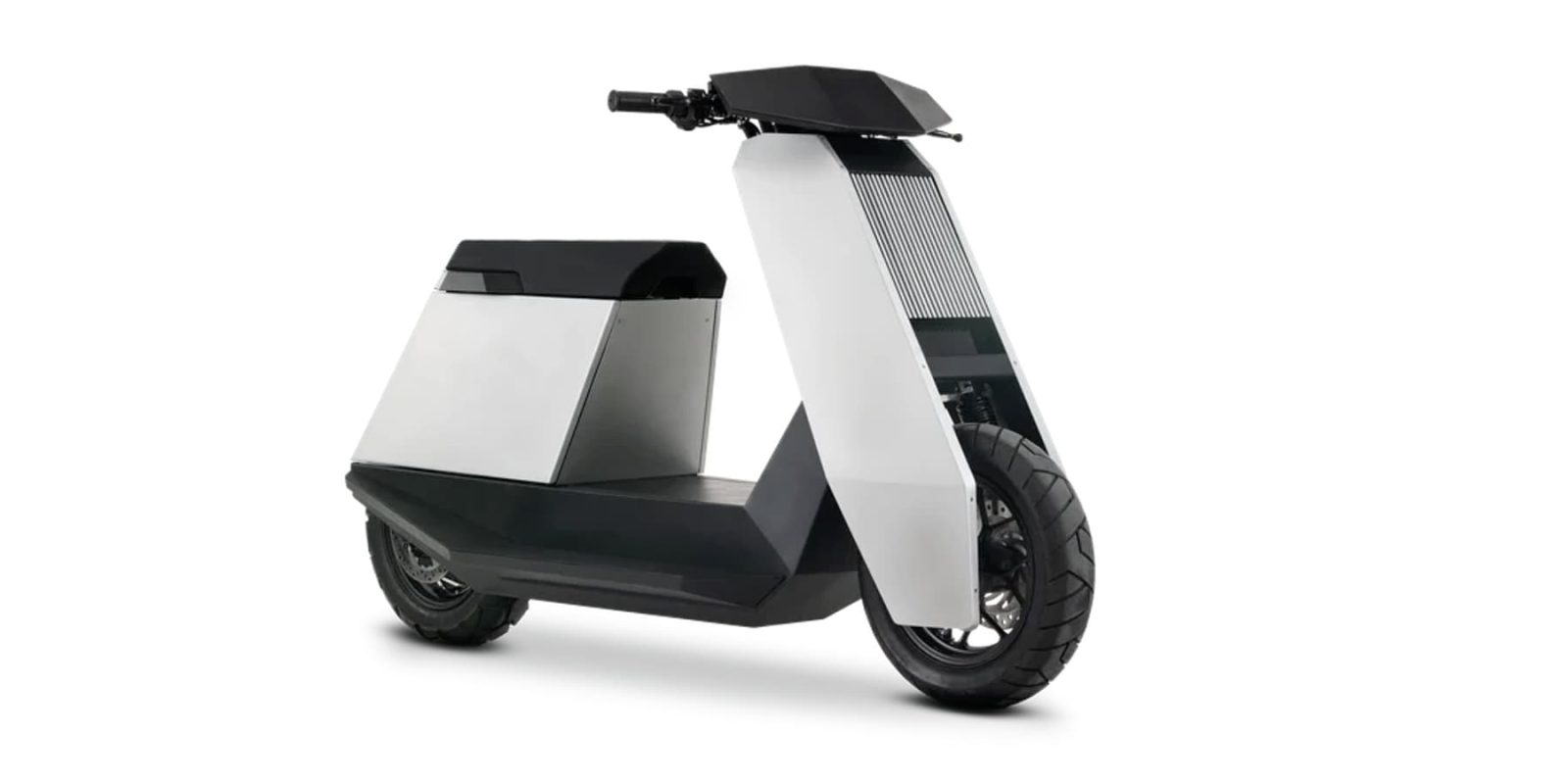 cybertruck-inspired 55 mph electric scooter actually does it justice