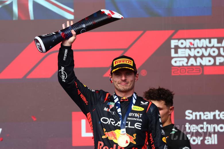max verstappen booed loudly on f1 us gp podium as red bull teammate sergio perez's name chanted