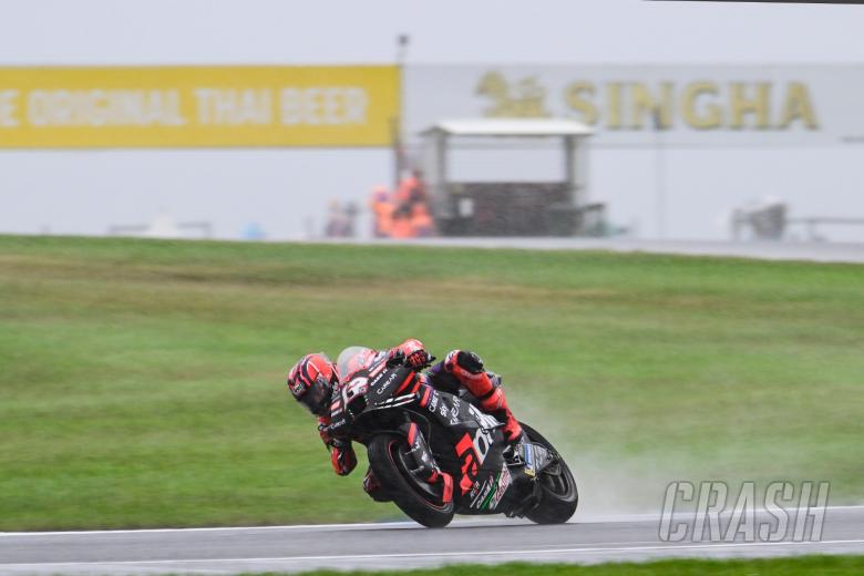 motogp australia: maverick vinales: “do sighting lap first, then cancel” | “curious to go deep in the wet data”