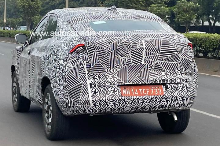 Tata Curvv SUV coupe spied again, revealing new details, Indian, Tata, Scoops & Rumours, Curvv Concept, spy shots