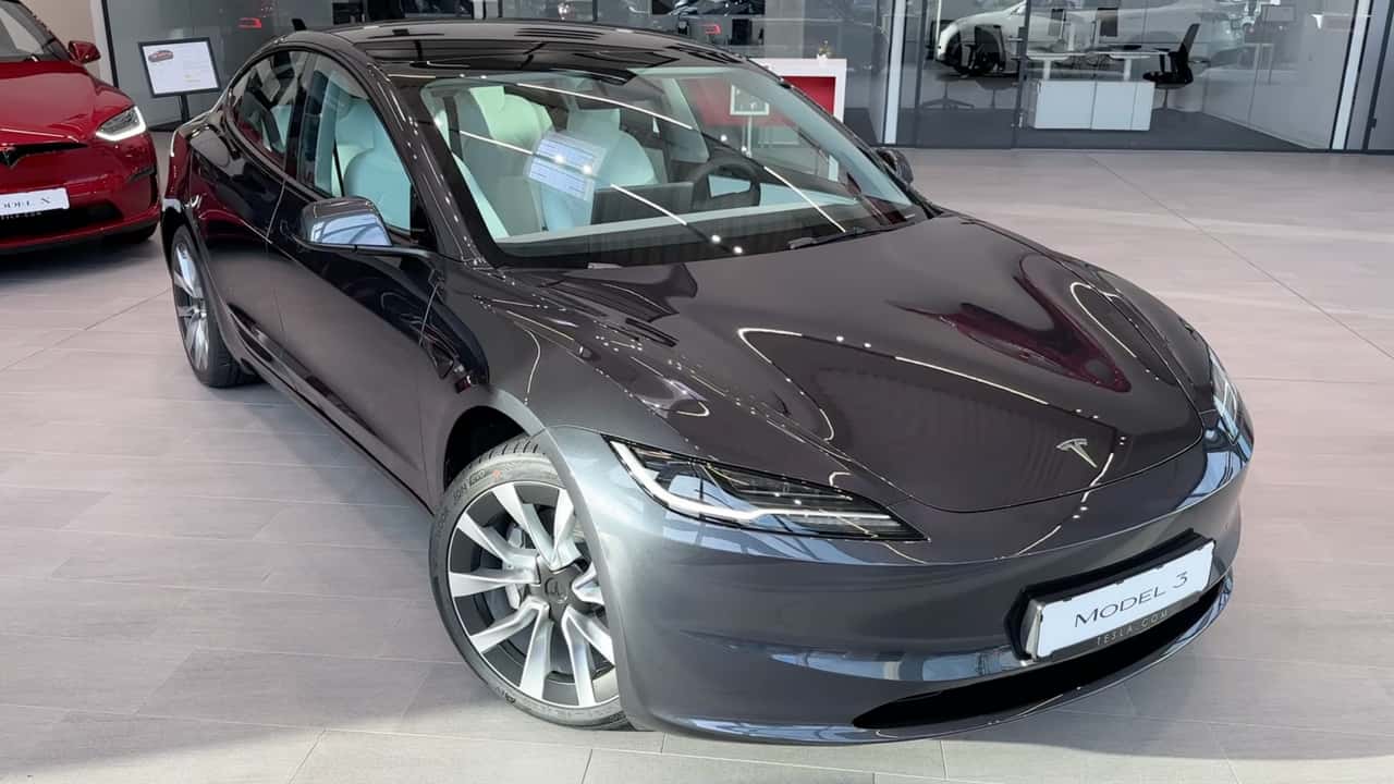 first tesla model 3 ‘highland’ deliveries are underway in europe