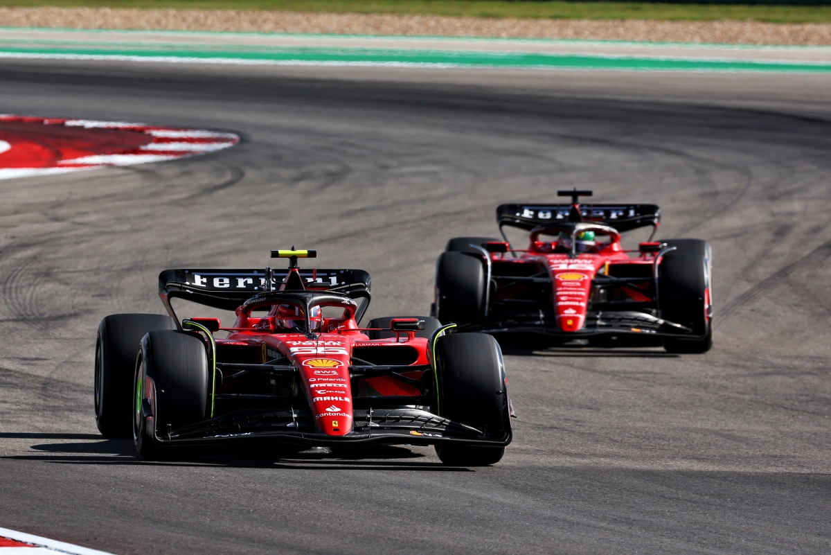 Ferrari, Sainz, USGP