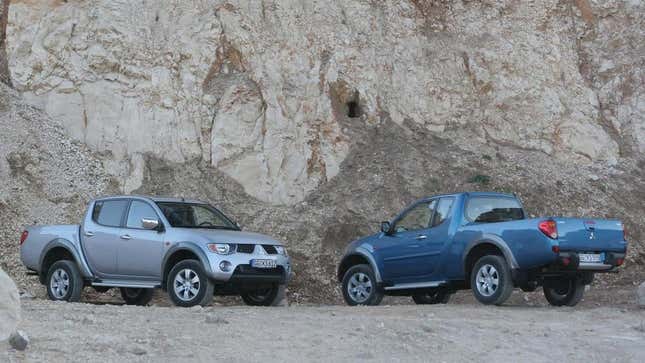 Image for article titled Give It Up For The 2006 Mitsubishi L200, The Toy Truck That Helped Mitsubishi Conquer Dakar