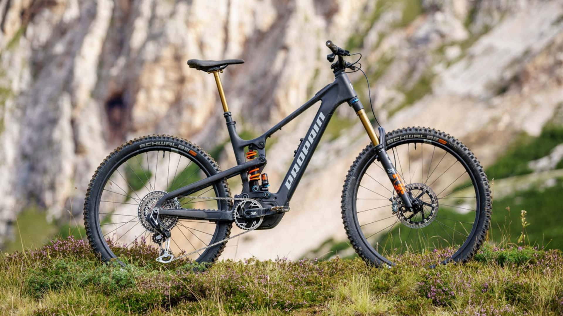 propain ekano 2 cf packs a punch with carbon frame, sram eagle powertrain
