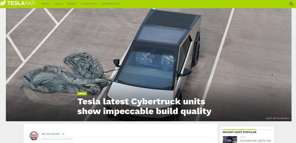 internet is arguing about tesla cybertruck’s build quality, and it doesn’t matter