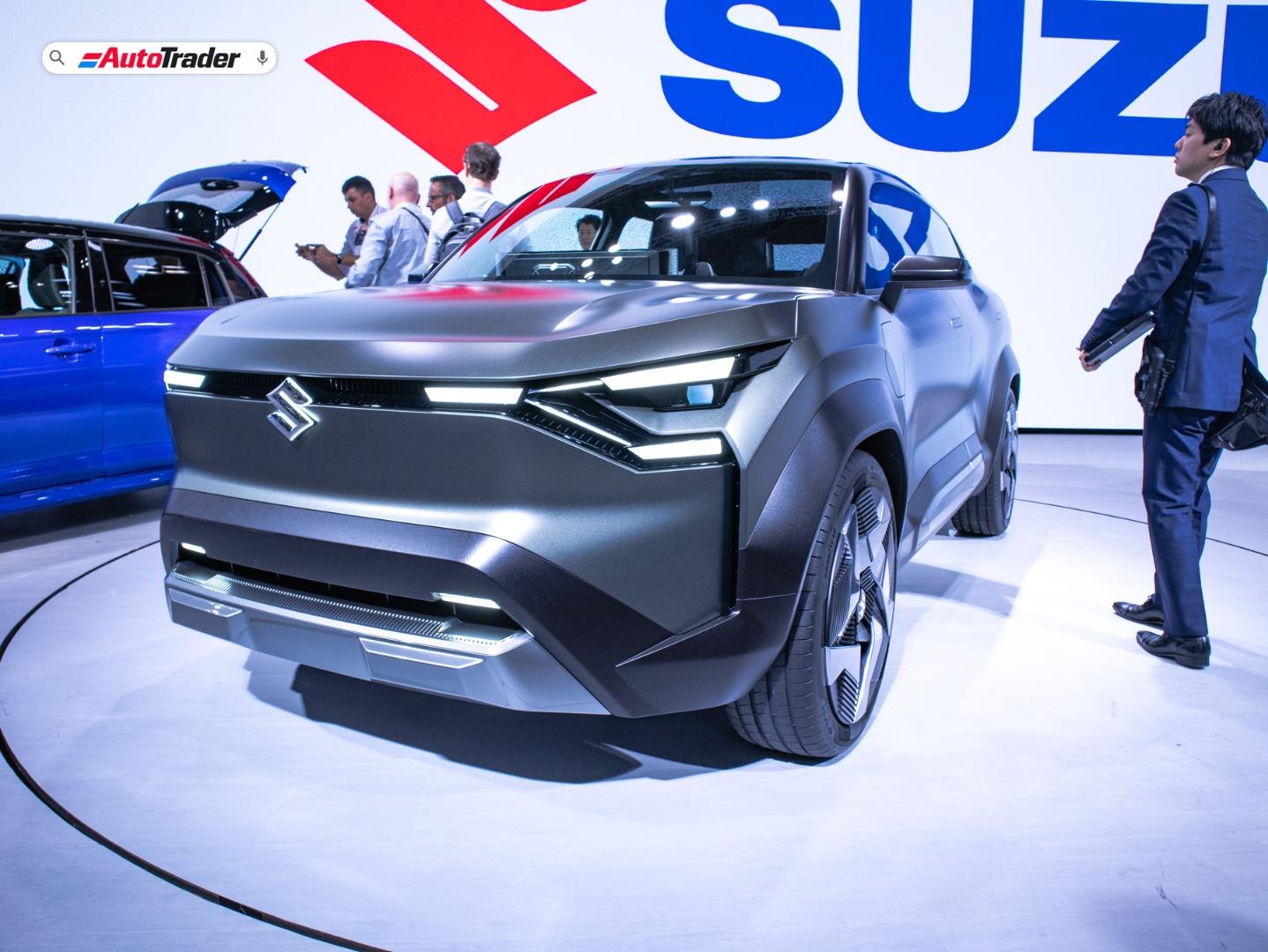 suzuki at japan mobility show - swift concept, evx and other vehicles shown!