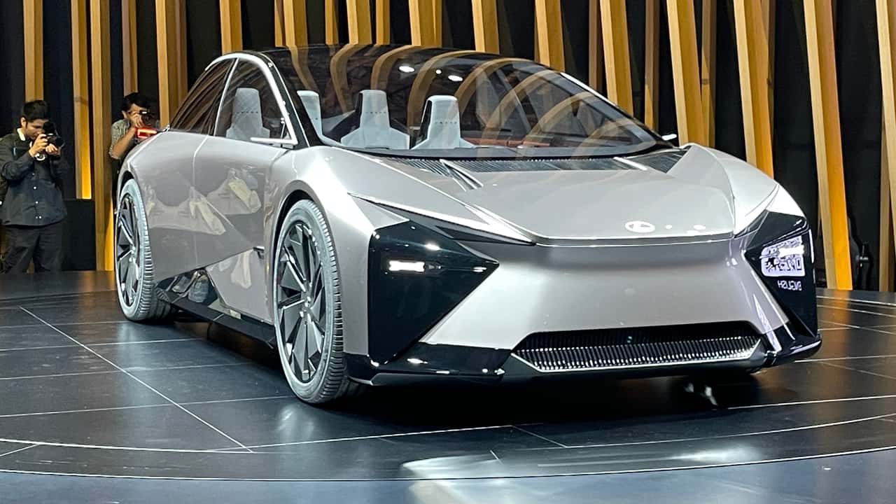 lexus lf-zc concept previews future production electric hatchback