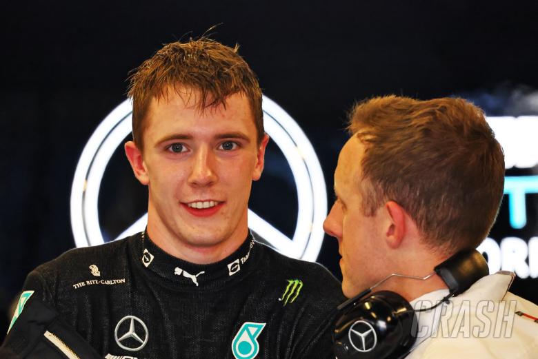 who is frederik vesti? the mercedes driver replacing george russell in mexico city grand prix fp1