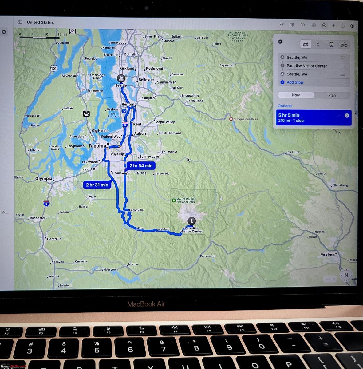 Team-BHP meet-up in Washington, USA: Drive to Mt. Rainier National Park, Indian, Member Content, teambhp meetup