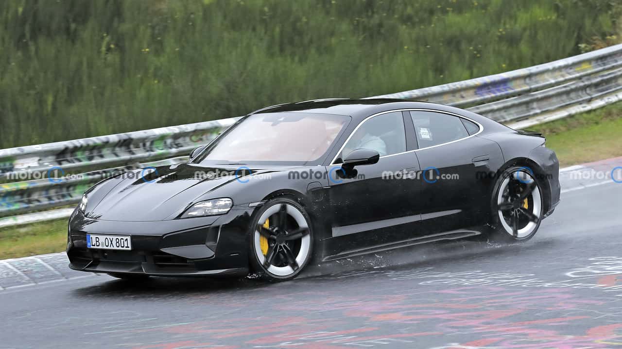 see if you can spot the updates on the facelifted porsche taycan