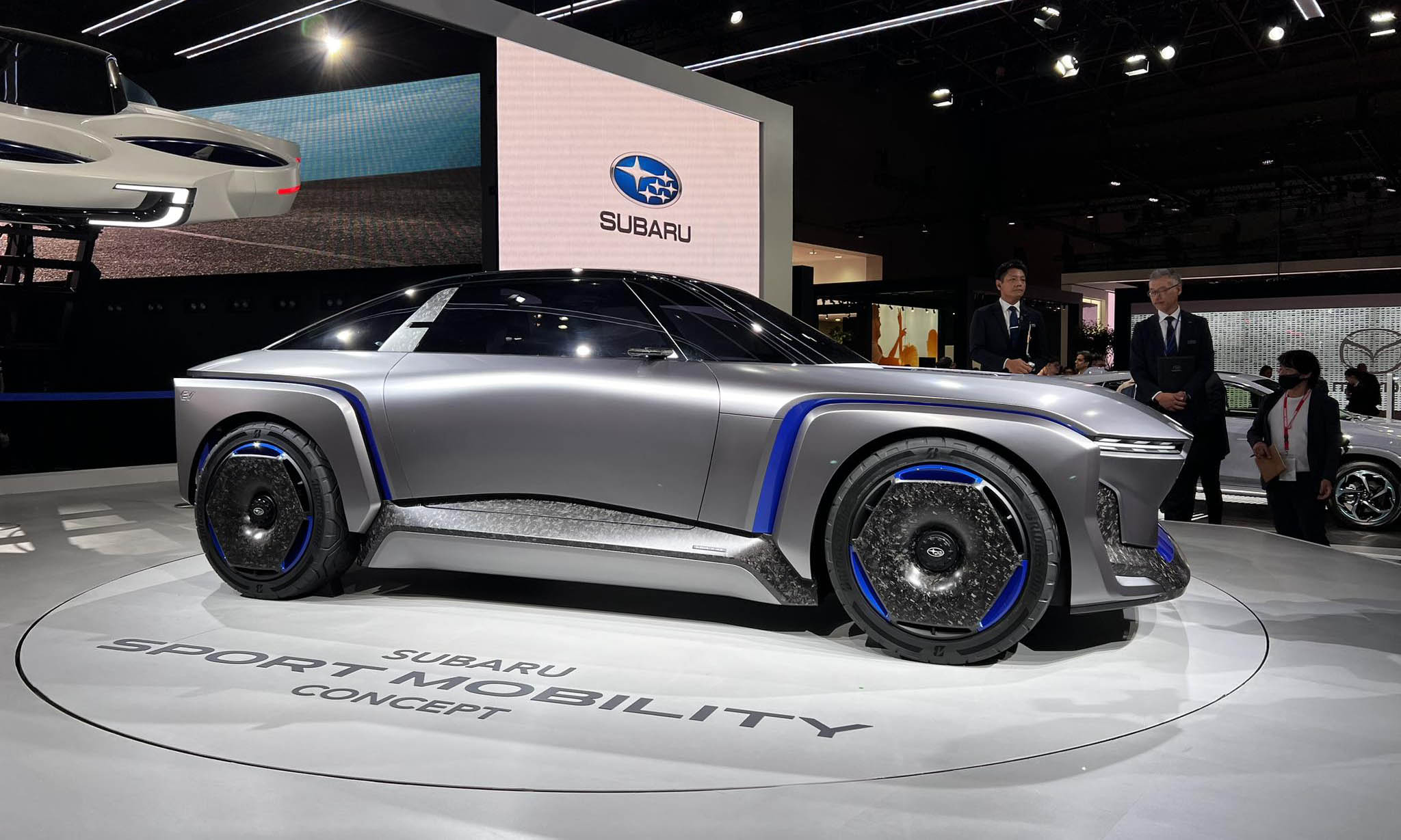 jms 2023: for subaru, the future of mobility has sports cars and flying vehicles