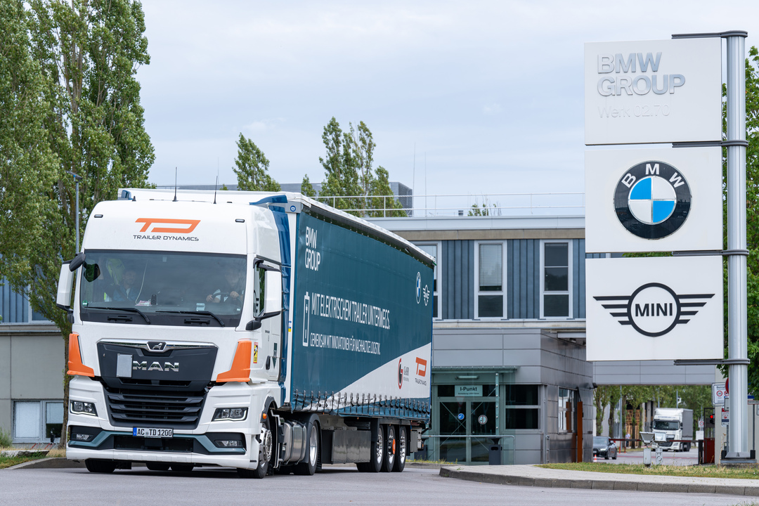 bmw group trials electric semi-trailer, promises fuel savings
