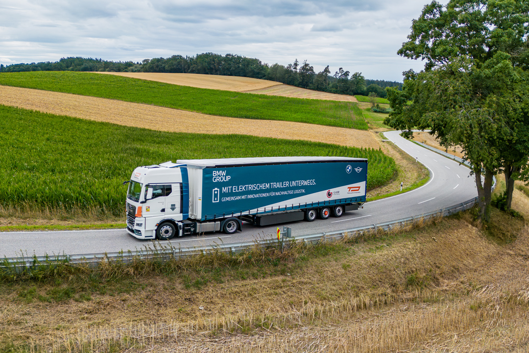 bmw group trials electric semi-trailer, promises fuel savings