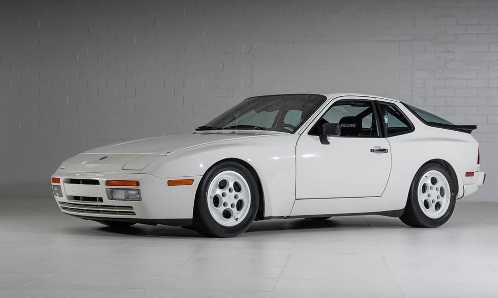 this porsche collection coming up for auction is a dream in white