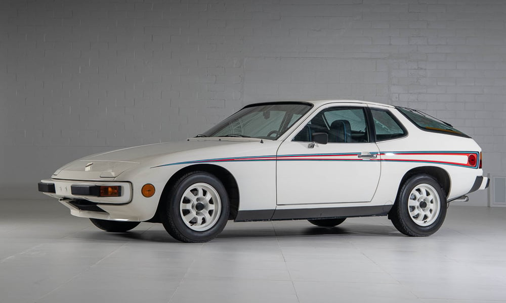 this porsche collection coming up for auction is a dream in white