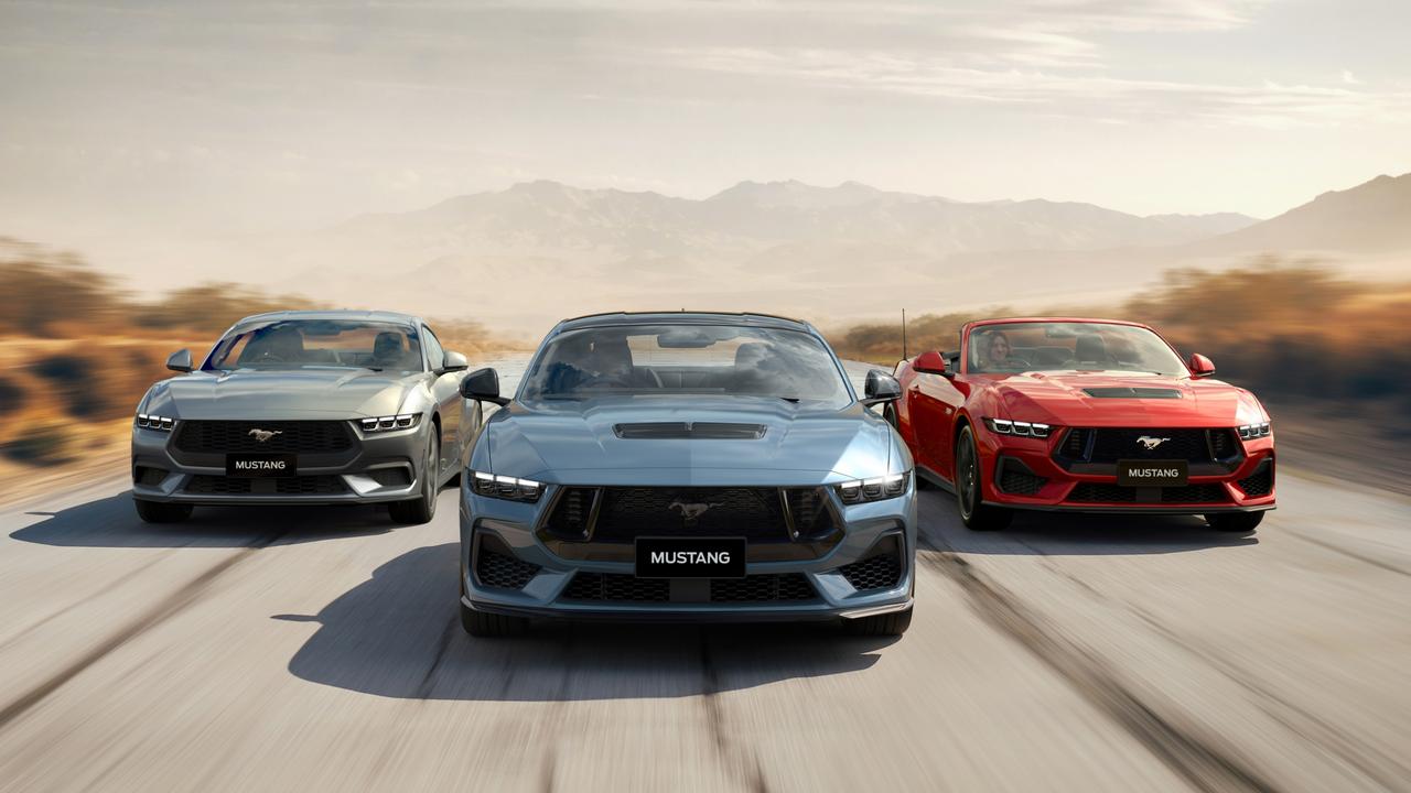 As with many new cars, prices have climbed considerably., The new Ford Mustang GT arrives in the first half of 2024., Technology, Motoring, Motoring News, 2024 Ford Mustang price confirmed