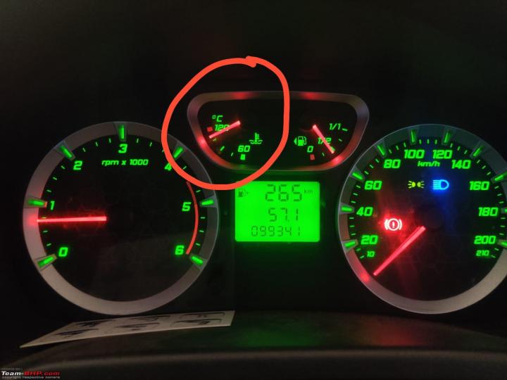 Ford Fiesta: Coolant temp guage hits max, without any signs from engine, Indian, Ford, Member Content, Ford Fiesta, engine overheating, reliability, Issues