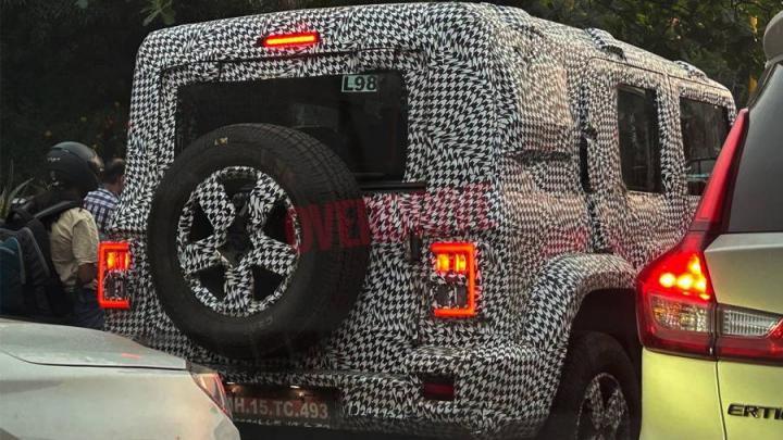 Mahindra Thar 5-door looks production-ready in new spy shots, Indian, Mahindra, Scoops & Rumours, Mahindra Thar, Thar, spy shots