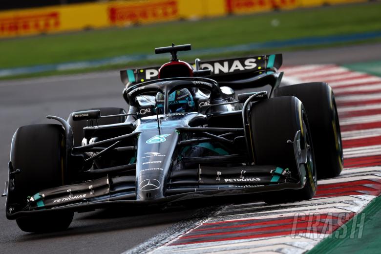 ‘up and down like a yo-yo’ - george russell frustrated by mercedes’ mexico form