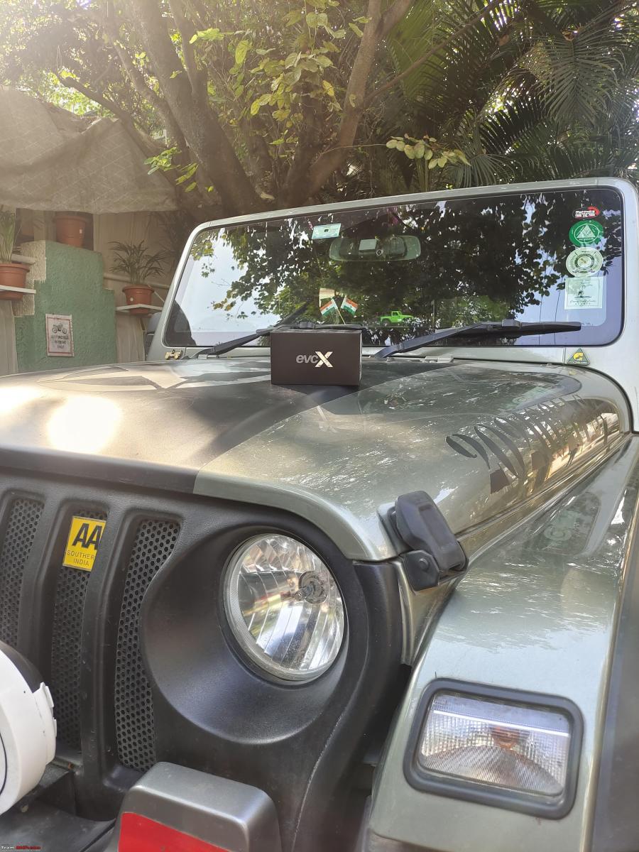 Installed EVO X Ultimate9 Throttle Enhancer on my Thar: First thoughts, Indian, Member Content, Mahindra Thar, Petrol, automatic, throttle enhancer