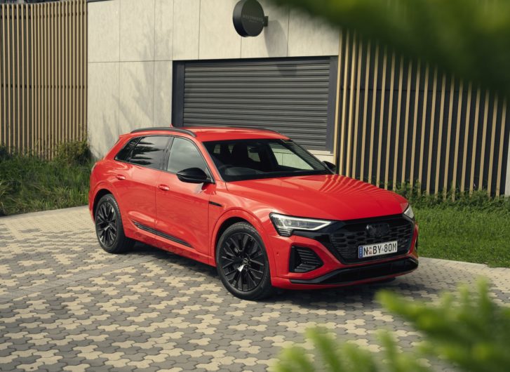 updated audi q8 55 e-tron touches down in australia, priced from $153,900