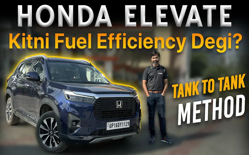 Honda Elevate MT Mileage Test using Tank-to-tank Method w/ Drive Impressions | Oct 2023
