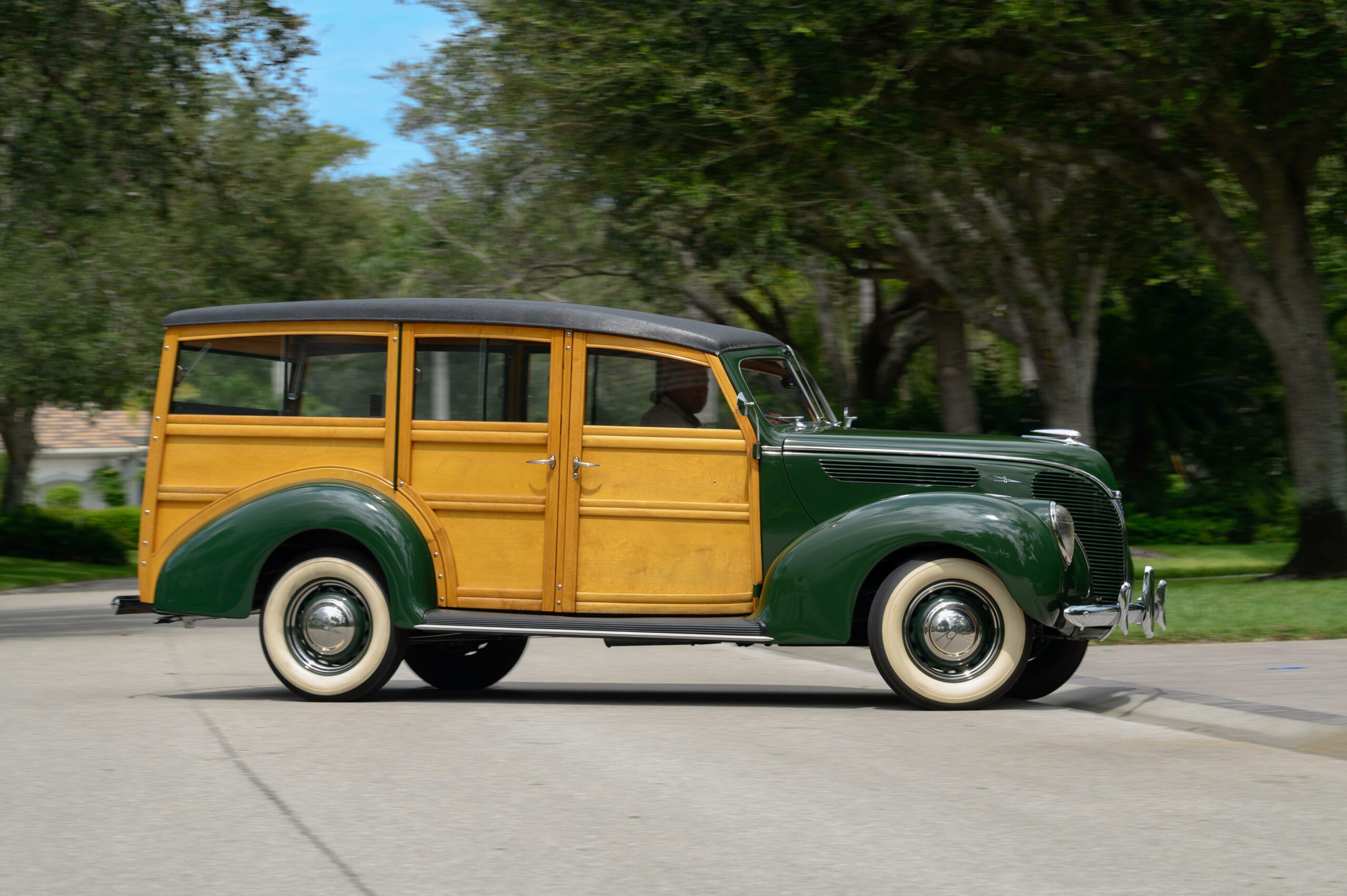 1938 Ford Model 81A Deluxe Station Wagon, ford, Ford Model 81A