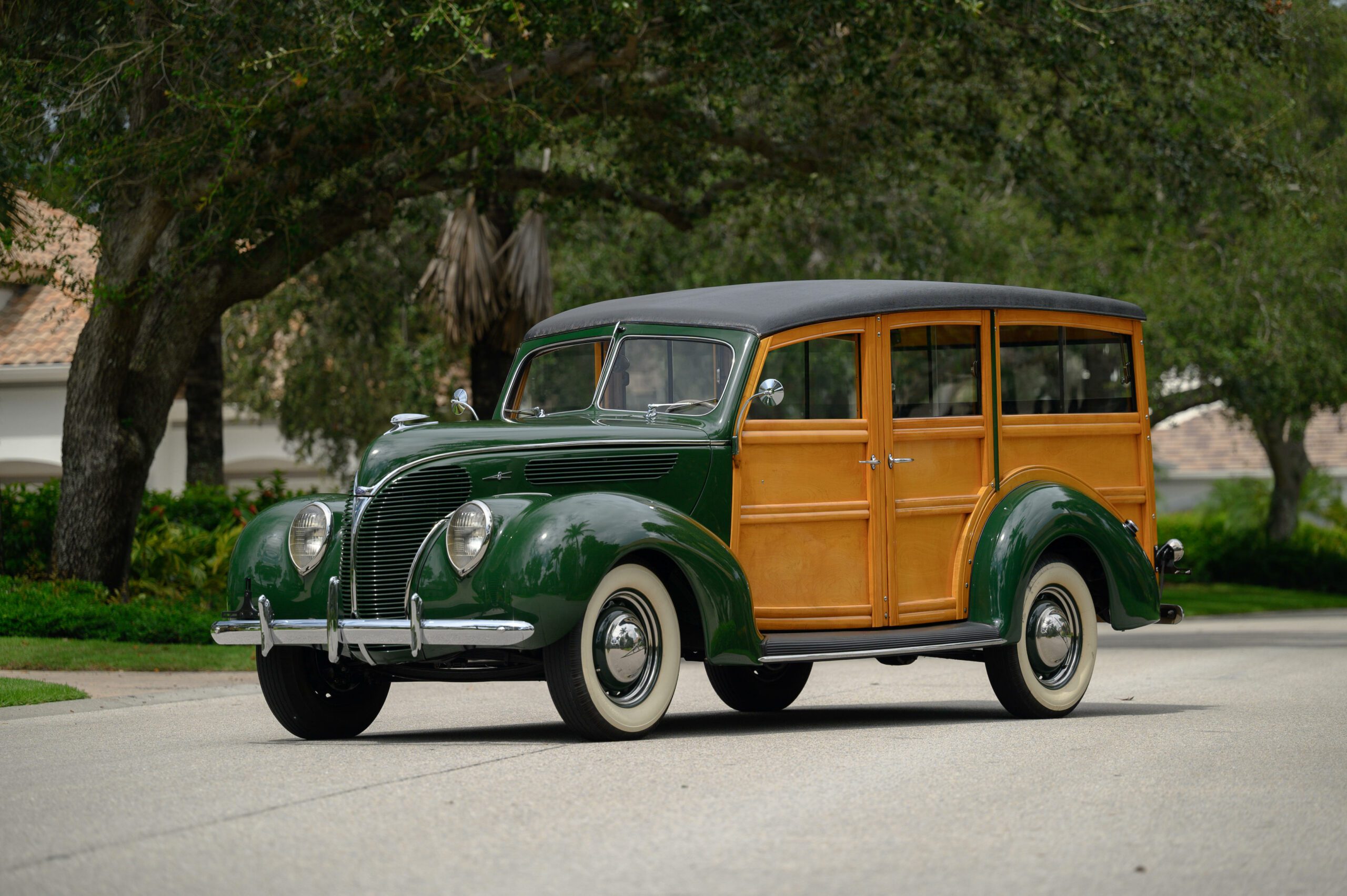 1938 Ford Model 81A Deluxe Station Wagon, ford, Ford Model 81A