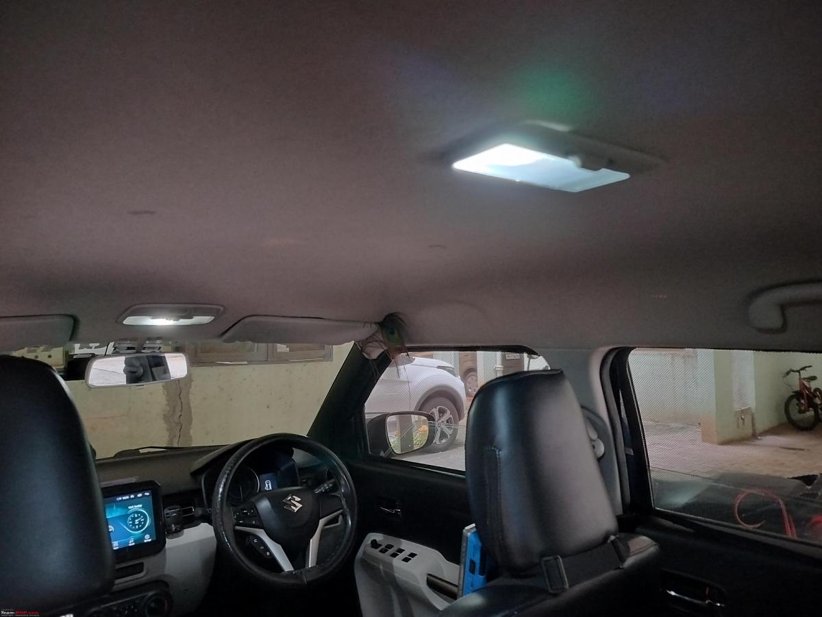 Installing a rear cabin roof light in 3 cars - Ignis, Polo and Nexon, Indian, Member Content, Maruti Ignis, Polo, Volkswagen, Tata Nexon