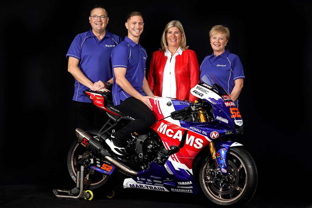 BSB: McAMS become title sponsors of Mar-Train Racing Yamaha