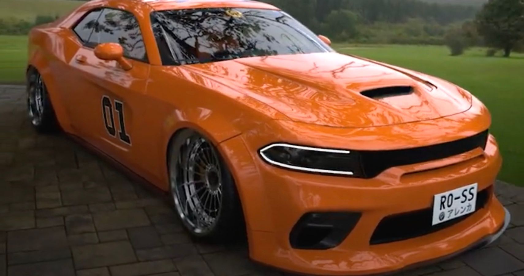 Dodge Charger Hellcat Coupe Pays Tribute To The Dukes Of Hazzard's General  Lee