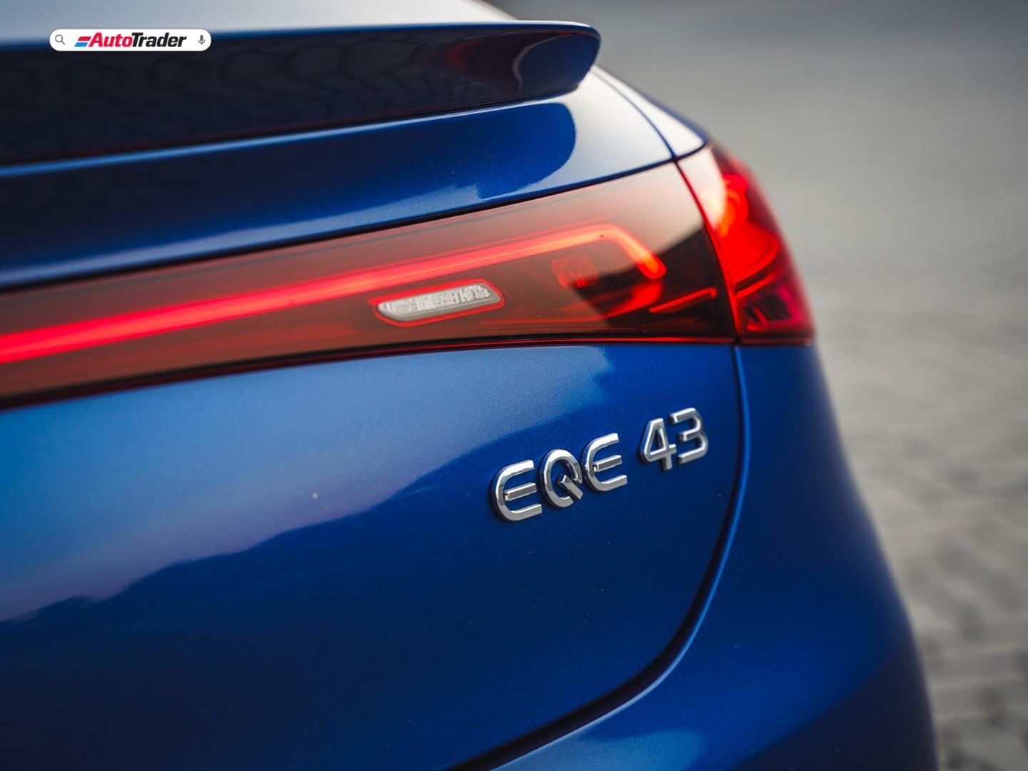 mercedes-amg eqe 43 4matic (2023) review - lightning in a jar