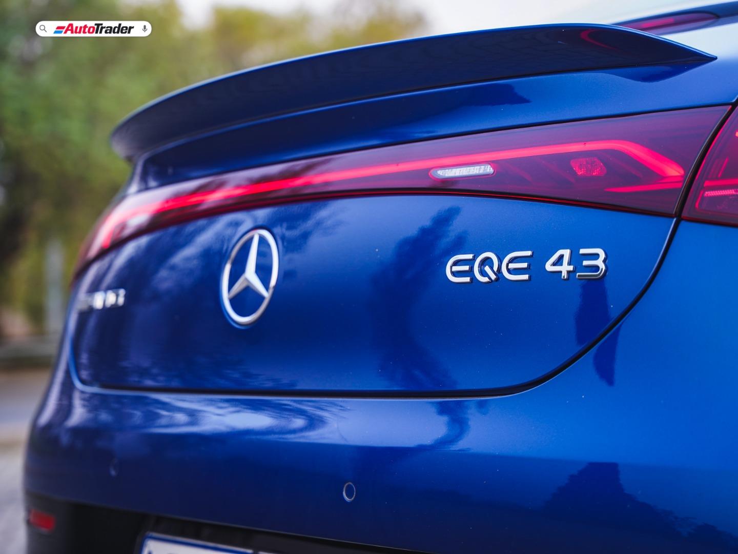 mercedes-amg eqe 43 4matic (2023) review - lightning in a jar
