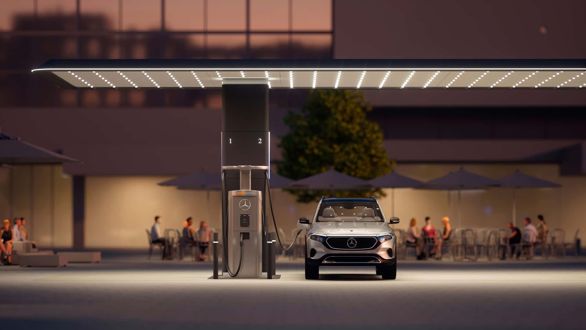 mercedes-benz to expand u.s. charging network with simon partnership