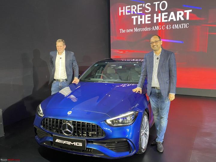 2023 Mercedes-AMG C43 launched at Rs 98 lakh, Indian, Mercedes-Benz, Launches & Updates, AMG C 43