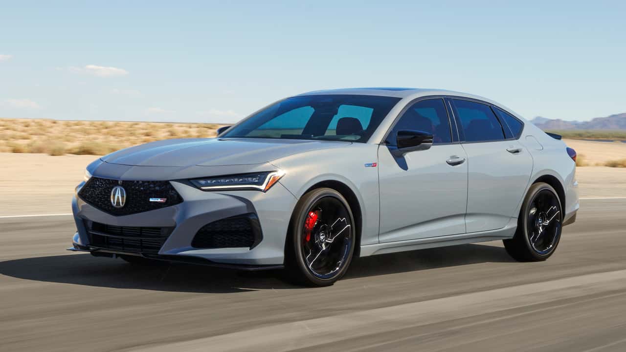 2024 acura tlx gets simplified trim structure, subtlest facelift ever