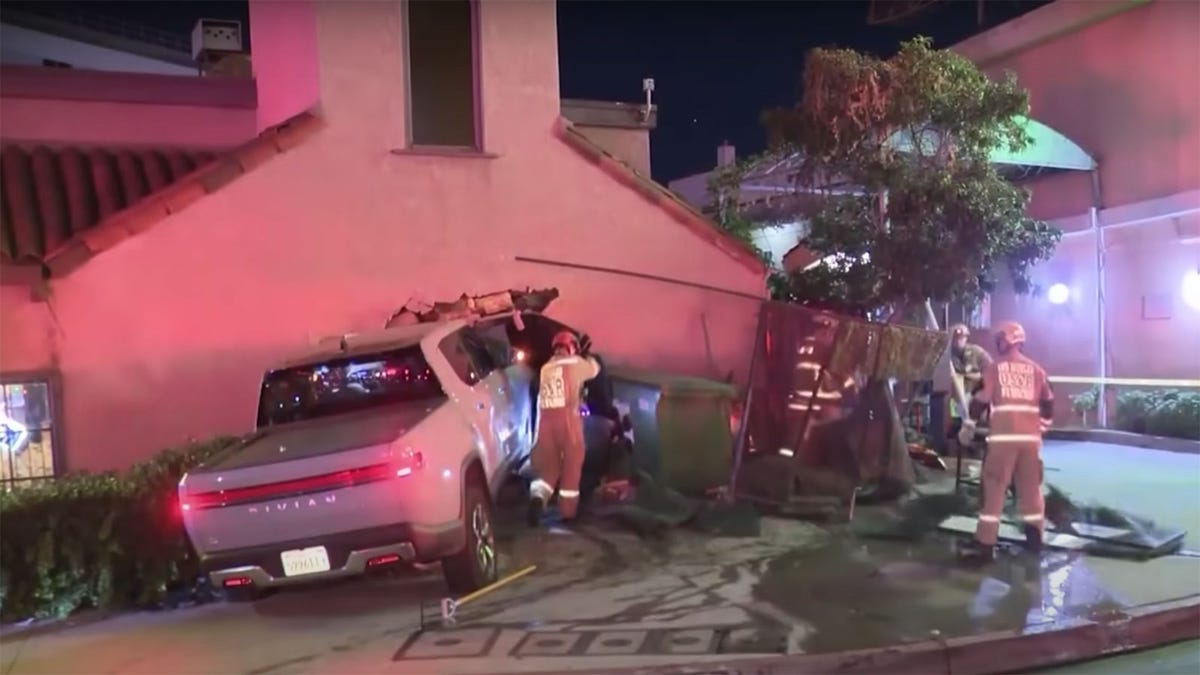 ‘Succession’ Star Alan Ruck Crashed His Rivian Into A Hollywood Pizza Restaurant