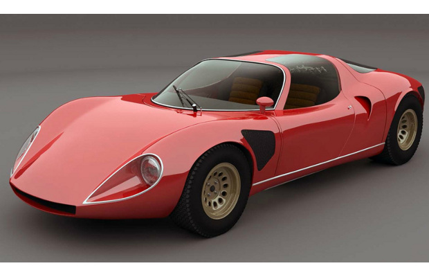 GTA Motorworks Alfa Romeo Tipo 33 Stradale, Alfa Romeo, sports car