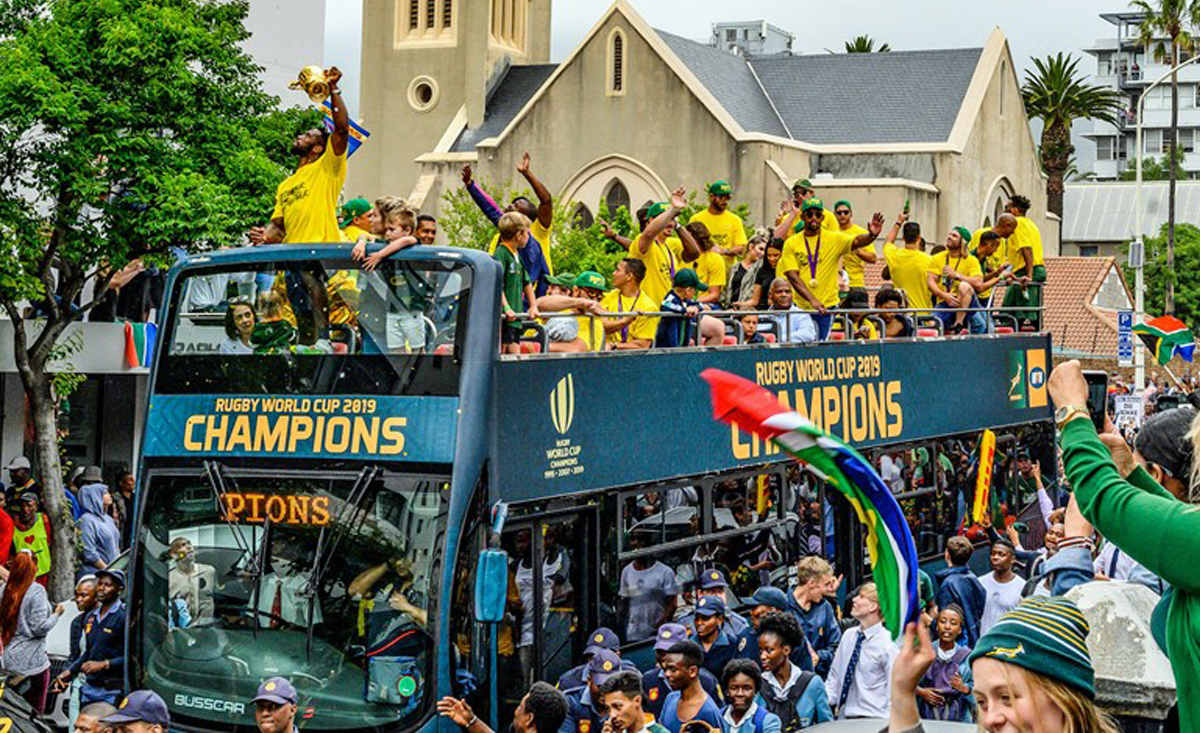 cape town, rugby world cup, springboks, springbok world cup trophy tour arrives in cape town today – route and road closures