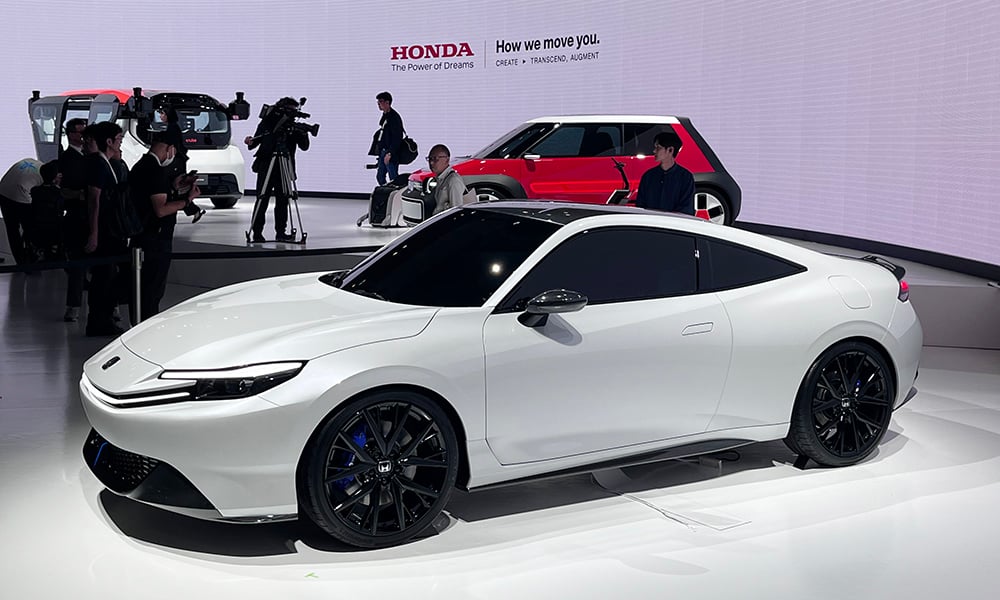 jms 2023: the honda prelude concept has provided excitement for the show