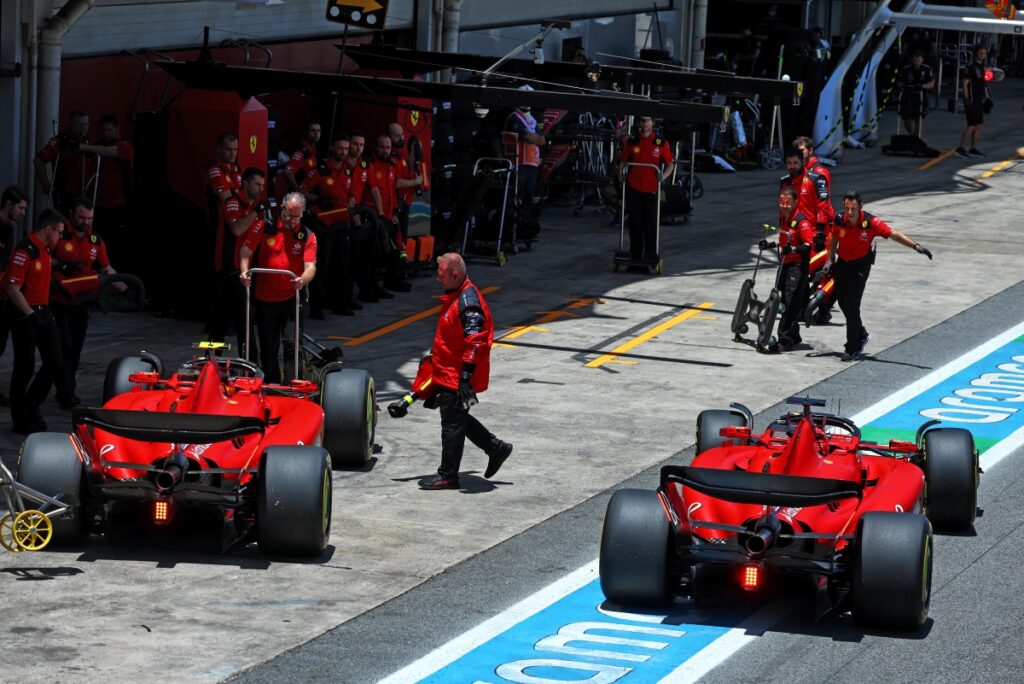 BrazilGP, Ferrari, Leclerc, Sainz