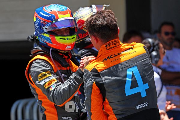 norris feels more on top of mclaren than ever - and it’s showing