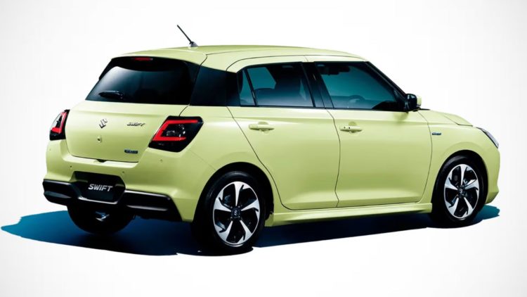 suzuki reveals my24 swift with new hybrid engine, revised styling and more equipment