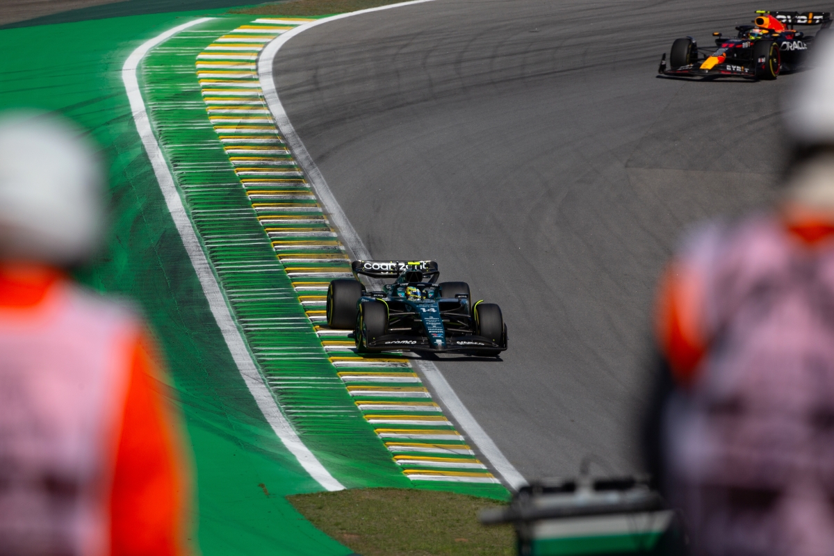 Alonso, AstonMartin, BrazilGP, Perez