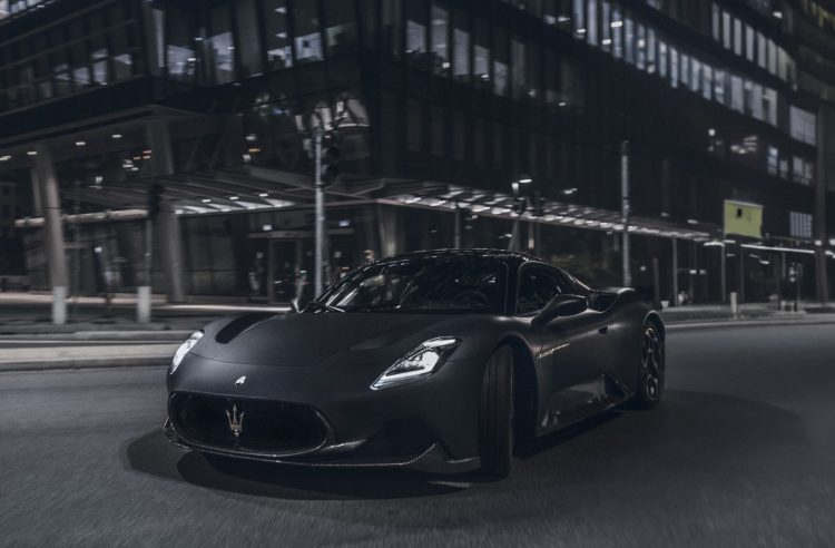 maserati launches blacked-out mc20 notte edition, limited to 50 units globally