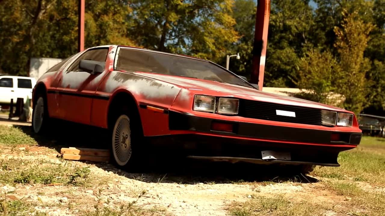 Abandoned DeLorean gets new chance in life